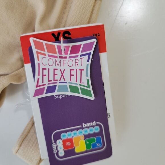 $30 NEW BANDINI NUDE BANDEAU ADJUSTABLE BRA TAN NUDE XS EXTRA SMALL 30 32 b NWT - Picture 4 of 6